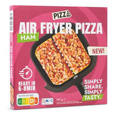 Pizza pour friteuse à air chaud, jambon