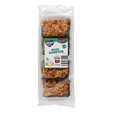 Deliziosi dolcetti, fette alle nocciole