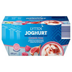 Fruchtjoghurt griechischer Art 600 g, Himbeere-Feige