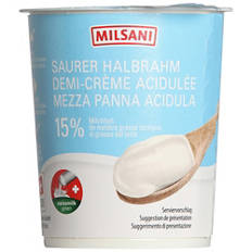 Demi-crème acidulée 15%