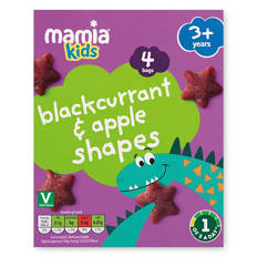Blackcurrant & Apple Shapes 4 Pack