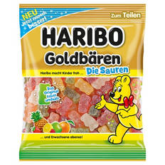 Fruchtgummi 175 g, Goldbären die Sauren