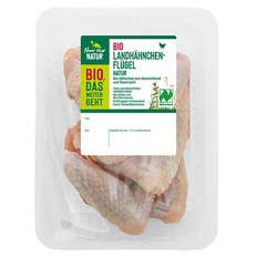 Bio-Landhähnchen Flügel 350 g, Natur