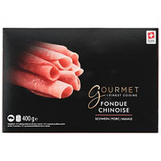 Fondue Chinoise, Schwein