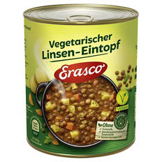 Eintöpfe 800 g, Vegetarische Linse
