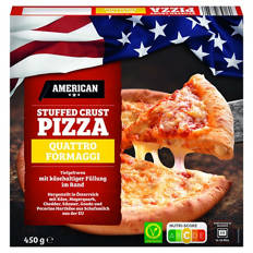 Pizza Stuffed Crust 465 g, 4-Käse