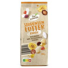 Studentenfutter 200 g, Exotic