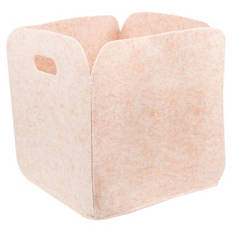 Filzsortiment, Korb, Beige