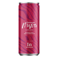 Raspberry Mojito Cocktail Can
