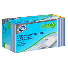 POWER FORCE Einweghandschuhe Latex, S, 200er