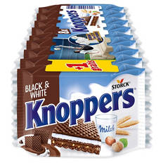 Knoppers 225 g, Black and White