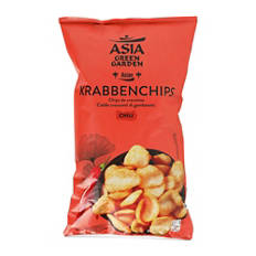 Chips di gamberi, chili
