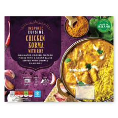 Chicken Korma with Rice