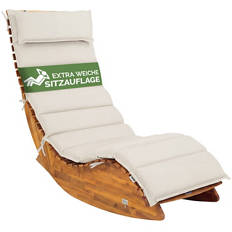 Auflage Saunaliege, Creme