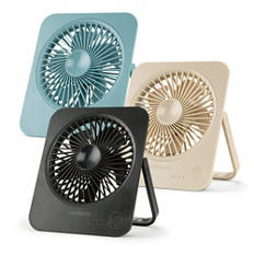Mini asztali ventilátor, kék