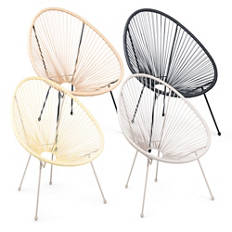 Sedia cult di design, naturale