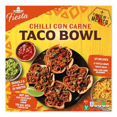 Chilli Con Carne Taco Bowl