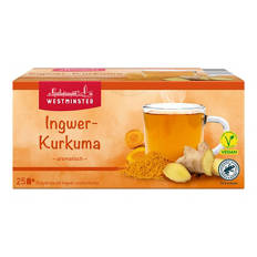 Bio-Ingwer Tee Mix 45 g, Ingwer-Kurkuma
