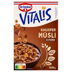 Vitalis 1,5 kg, Knusper Müsli Schoko