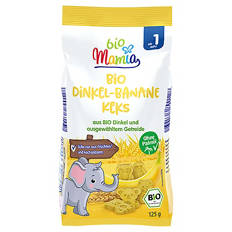 Bio-Dinkelkeks 125 g, Banane