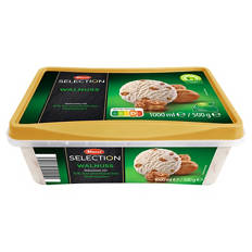 Eisschale 1 l, Walnuss