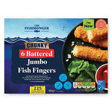 Battered Chunky Fish Fingers