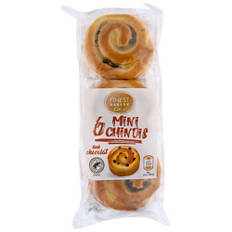FINEST BAKERY Assortiment de brioches roulées 300 g, crème