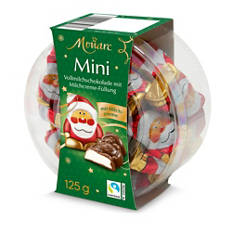 Mini-Schoko-Weihnachtsfiguren, Weihnachtsmann