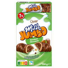 Jumbo Riegel 150 g, Nuss-Nugatcreme