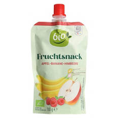 Fruchtsnack, Apfel/Banane/Himbeere