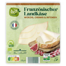Bio-Französischer Landkäse 130 g, Würzig