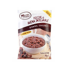 Porridge istantaneo brownies al cioccolato