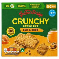 Crunchy Oats & Honey Granola Bars 5 Pack