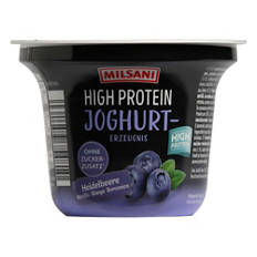 Yogurt proteico, mirtilli