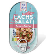 Lachssalate 170 g, Tomate-Gemüse