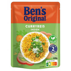 Express-Reis 220 g, Curry indisch