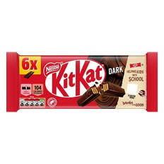 Kit Kat 2 Finger 6 Pack Dark