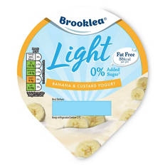 Banana & Custard Fat Free Yogurt