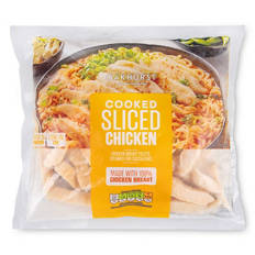 Cooked Sliced Chicken