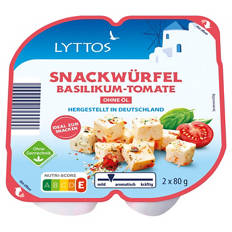 Snack-Würfel, Tomate-Basilikum 160 g