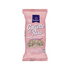 Gallette di riso glassate, gusto frutti di bosco