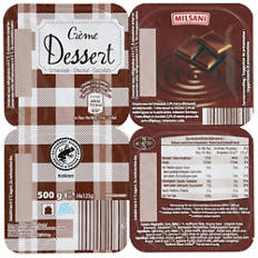 Dessertcrème, Schokolade