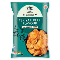Asian Hand Cooked Crisps Teriyaki Beef