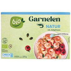 BIO-Crevetten, natur