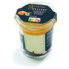 Dessert im Glas 60 g, Passionsfrucht-Mango