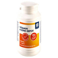 Vitamin A-Zink Depot, 140 g, 100 Tabletten
