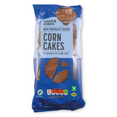 Milk Chocolate Coated Corn Cakes