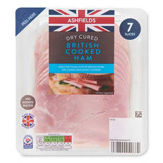 British Dry Cured Cooked Ham 7 Slices