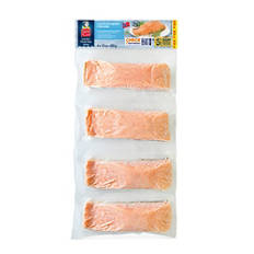 Filet de saumon en portions