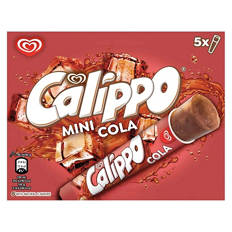 Cola Flavour Mini Ice Lollies